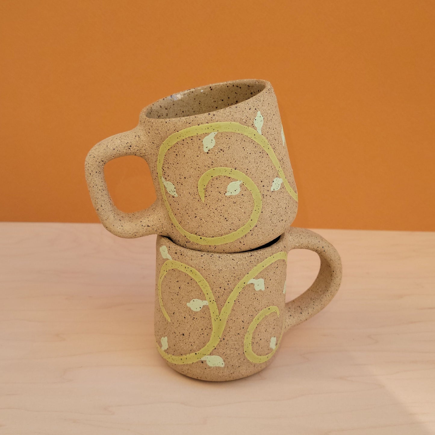 Mini Mug - Swirl (Round Handle)