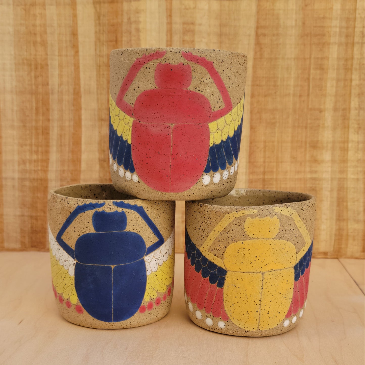 Scarab Mug - Red
