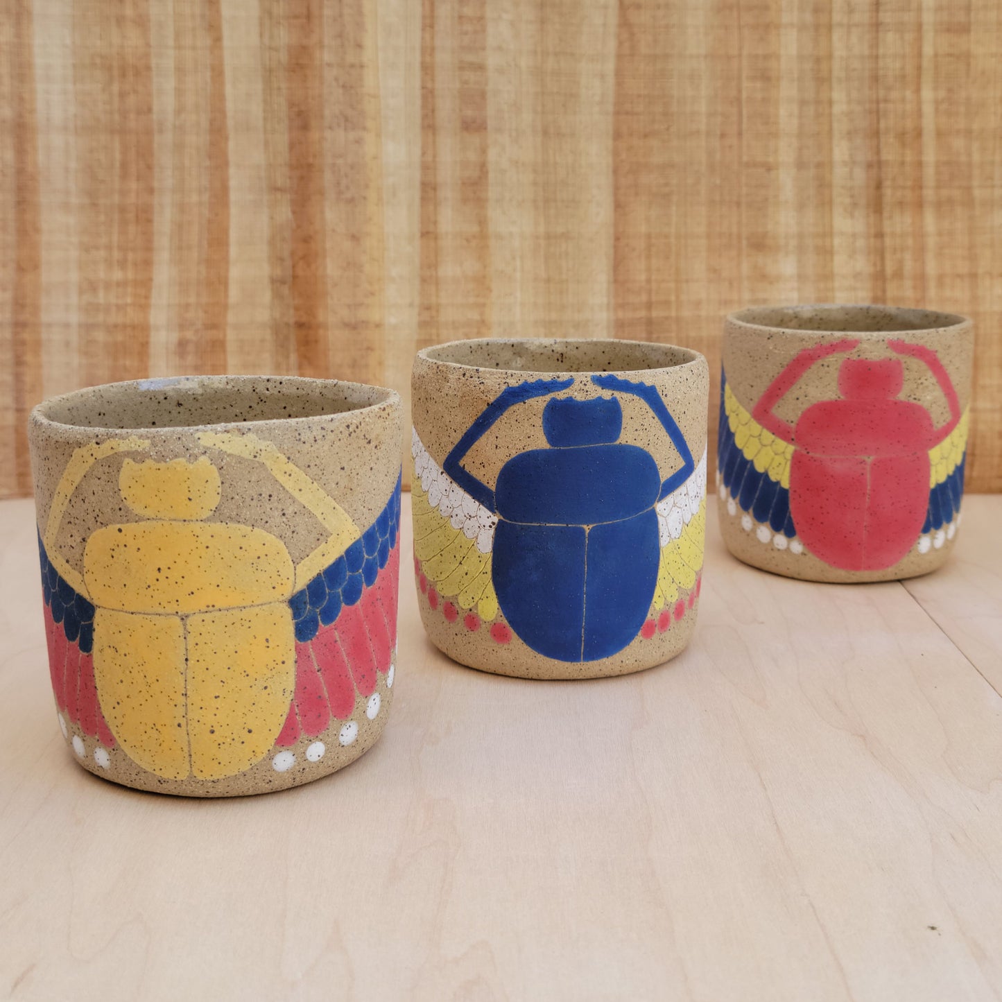 Scarab Mug - Yellow