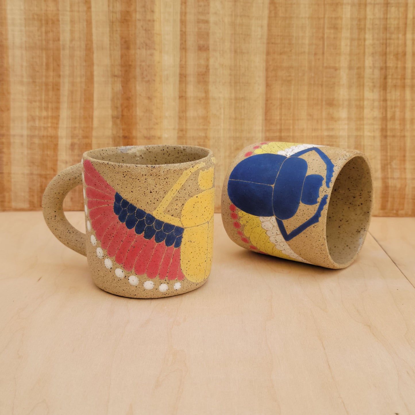 Scarab Mug - Blue