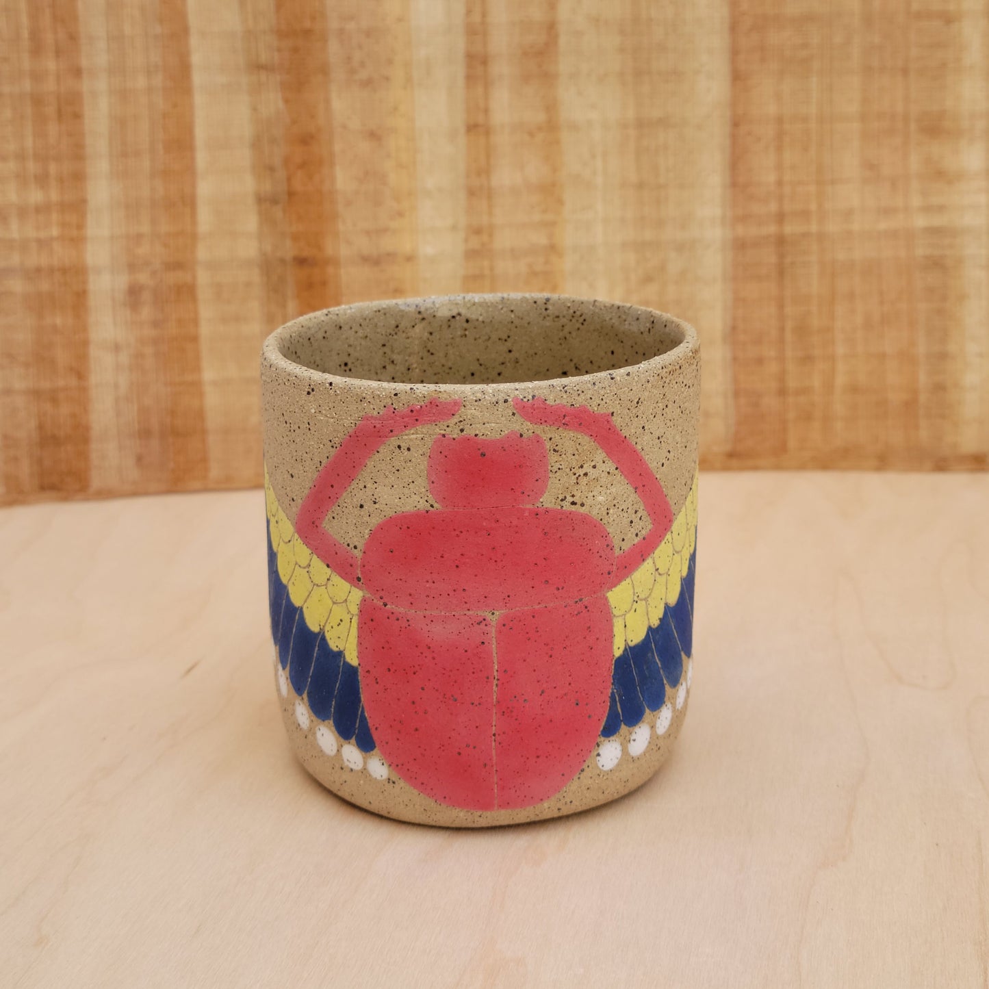 Scarab Mug - Red