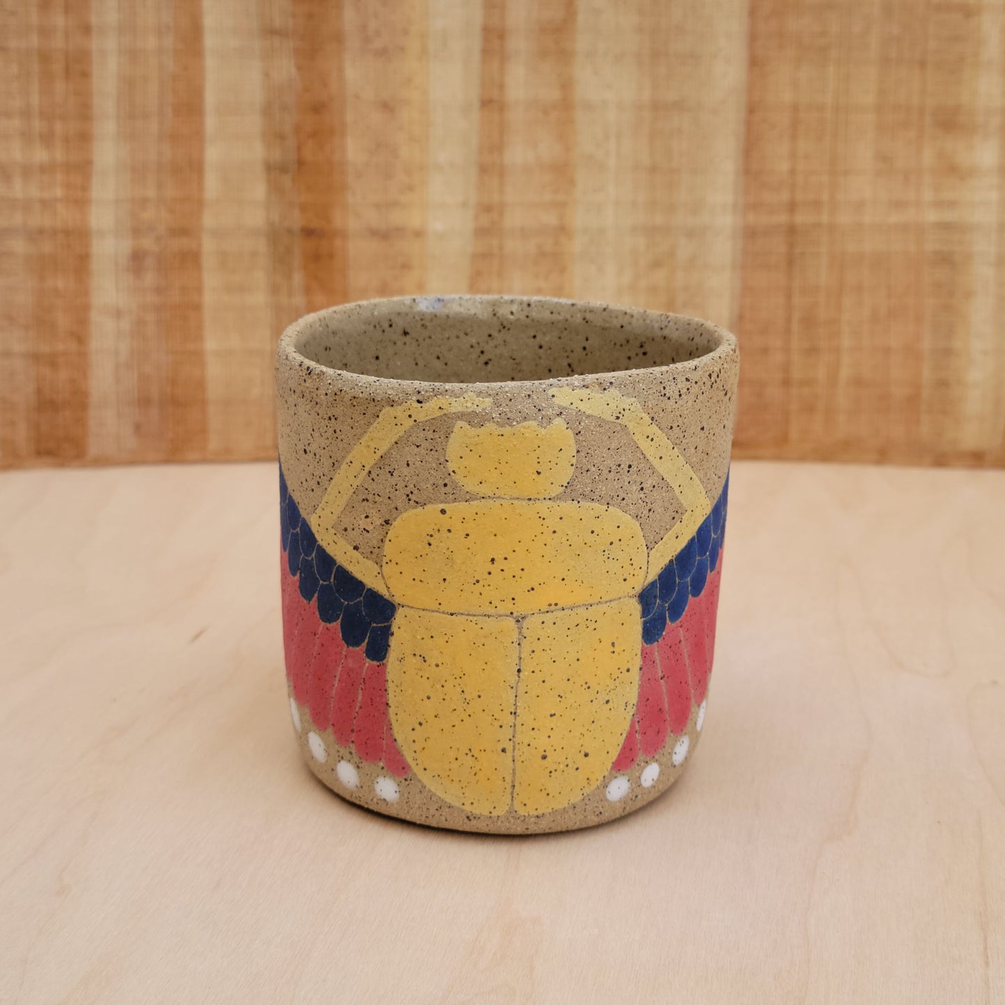 Scarab Mug - Yellow