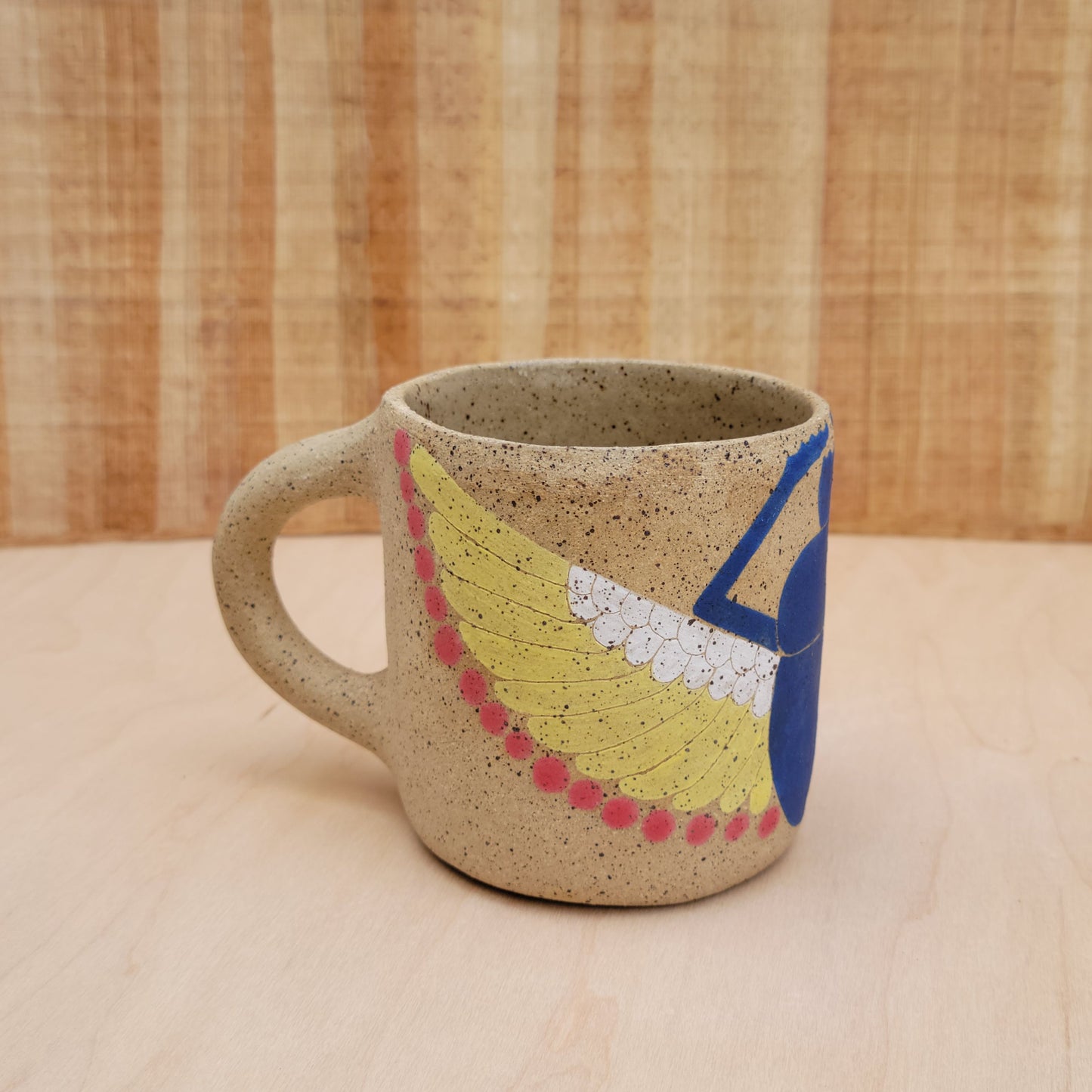 Scarab Mug - Blue