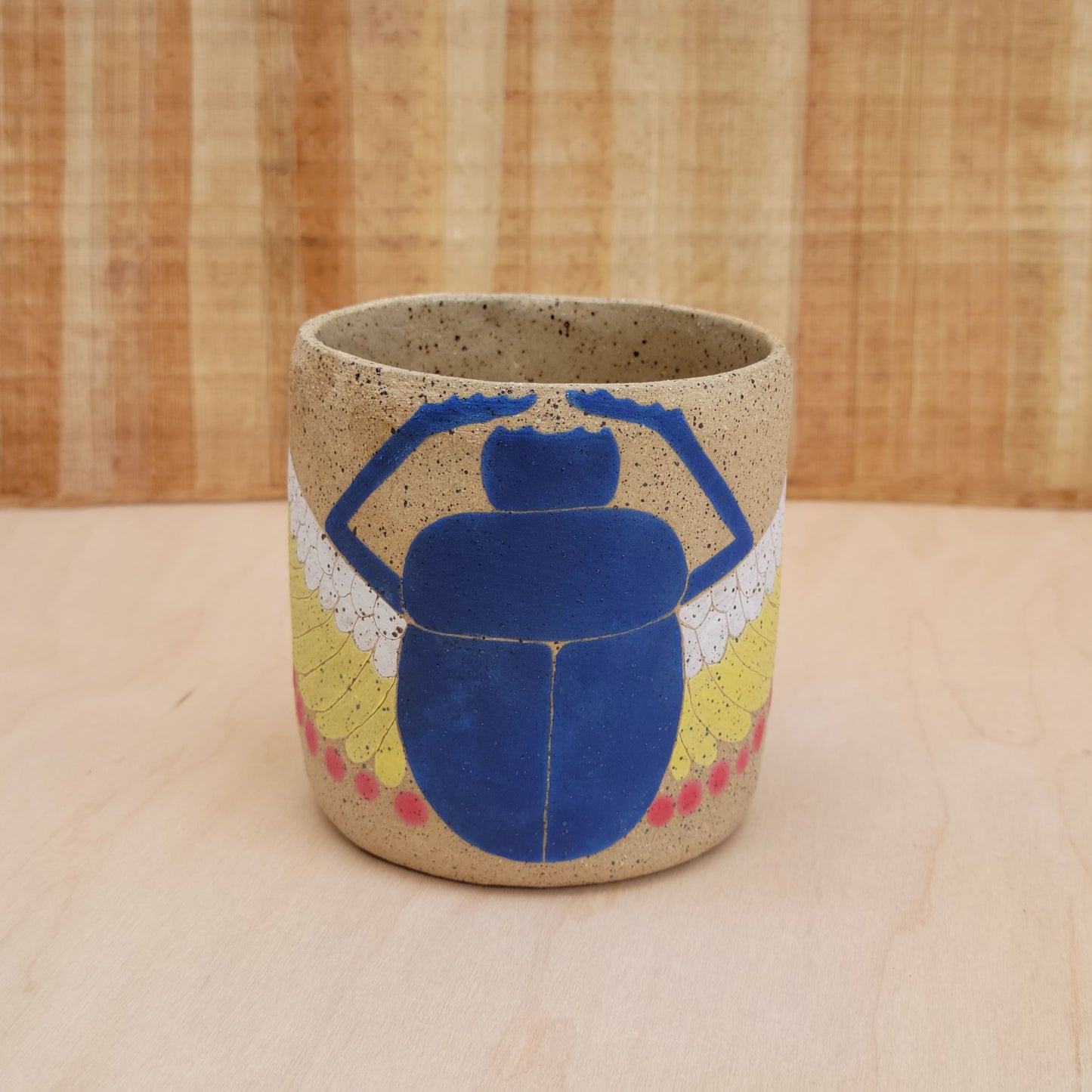 Scarab Mug - Blue