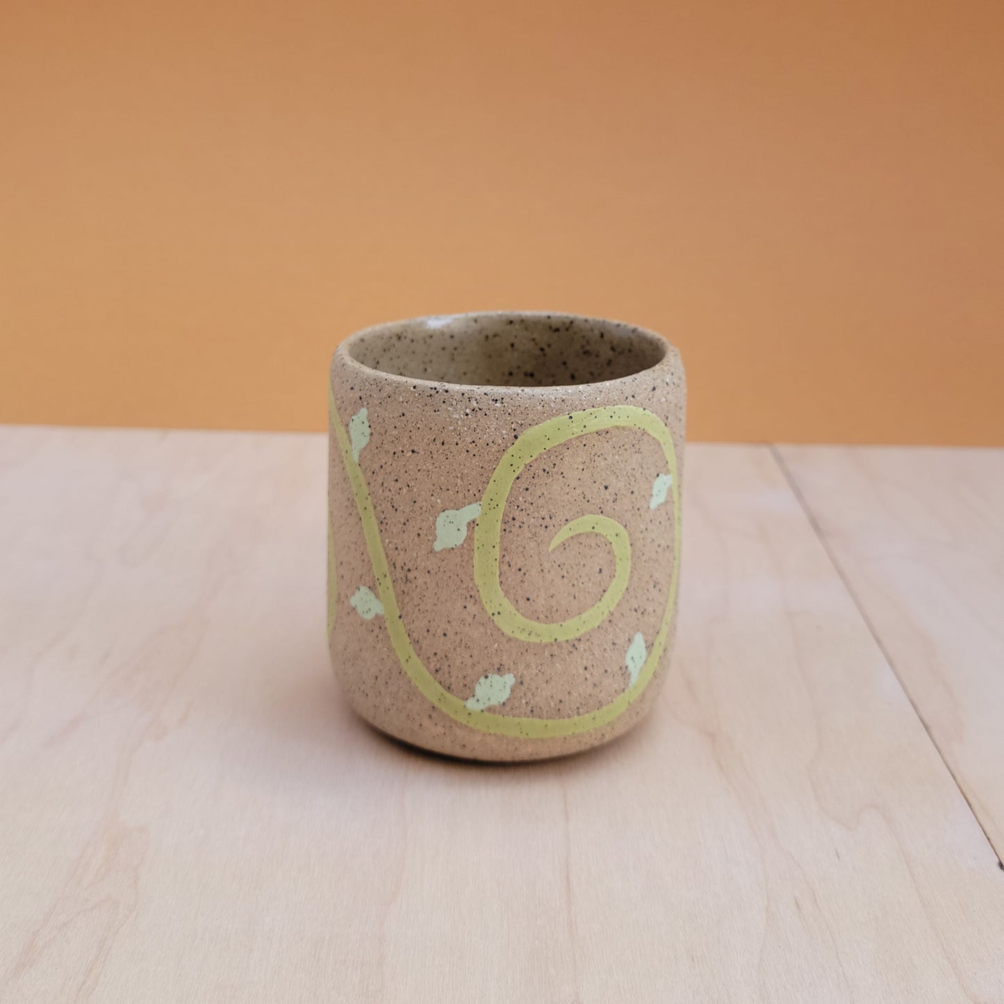 Mini Mug - Swirl (Sqaure Handle)