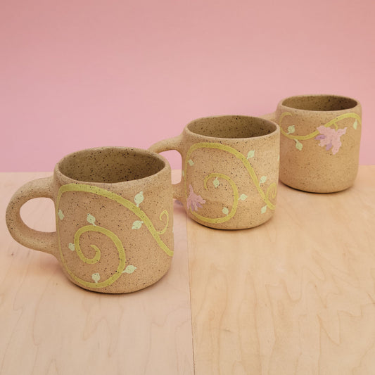 Orchid Mug - Swirl