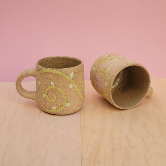 Orchid Mug - Swirl